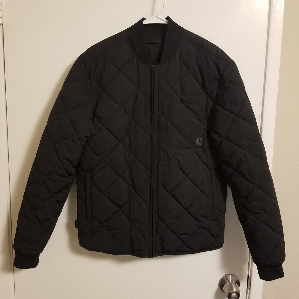 Frank & Oak Skyline Reversible Quilted Bomber Jacket
